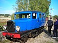 Schienenbus der Hällefors–Fredriksbergs Järnvägar (HFJ) bei der Museumseisenbahn Östra Södermanlands Järnväg