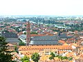 Heidelberg, Germany. View from the Schloss over the Jesuitenkirche