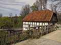 * Nomination: Watermill in the LWL open-air museum in Detmold, Germany --Misburg3014 16:05, 3 June 2012 (UTC) * Review  Comment Nice clouds and good sharpness, but one bright spot and minor CA. Imo it could be QI. --Iifar 16:30, 3 June 2012 (UTC) - Thanks for the hint, In fact it's a stuck red pixel - one of ten millions - I do not think it really impairs the picture, but I am going to install CHDK to avoid that in future.--Misburg3014 17:35, 5 June 2012 (UTC)