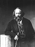 Mijaíl Bakunin, una de las persona más destacadas entre aquellas que plantearon la aplicación del anarquismo.