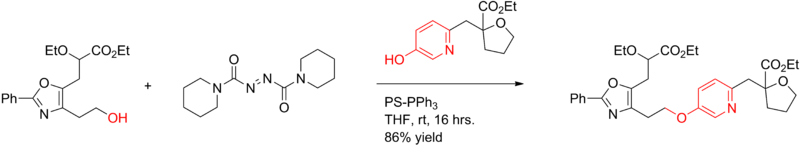 Mitsunobu reaction application