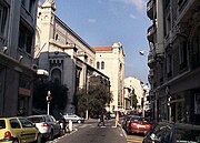 La rue Cronstadt au niveau de la rue de France