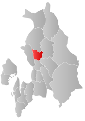 Gjerdrum within Akershus