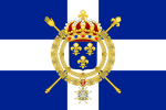 Handelsflagga använd av Samuel de Champlain (1604–1663)