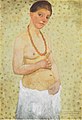 Paula Modersohn-Becker: Selbstbildnis am 6. Hochzeitstag (1906)