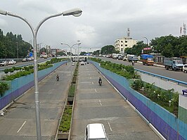 Straat in Pimpri-Chinchwad