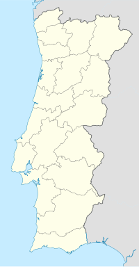 Сантарем на карти Португалије