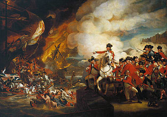 The Defeat of the Floating Batteries at Gibraltar, September 1782