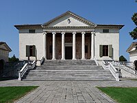 Palladio, Villa Badoer, 1556 on, one of his villas on the terrafirma