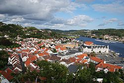 View of the town