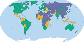 2016 Freedom House world map.png