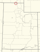 2505R Northwestern Shoshone Reservation Locator Map.svg