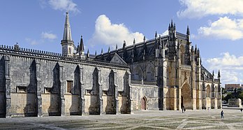 Le monastère de Batalha (Portugal). (définition réelle 12 272 × 6 552)