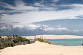 Cap Ferret mit der Dune de Pilat im Hintergrund