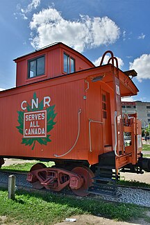 Cupola on Caboose