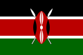 Vlag van Kenia Sien ook: Lys van vlae van Kenia