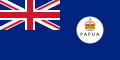 Flaga terytorium Papui w latach 1906–1949