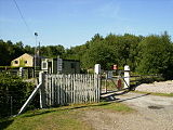 Manually operated level Crossing on Strensall Common