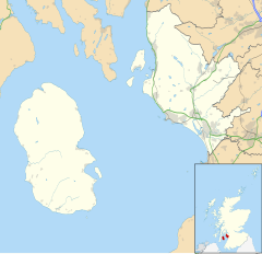 Lamlash is located in North Ayrshire