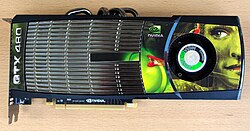 GTX 480 -näytönohjain