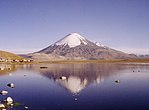 Parinacota (Pomerape syns lite bakom Parinacota)