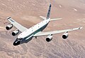 Розвідувальний літак RC-135 на польоті. 14 березня 2006