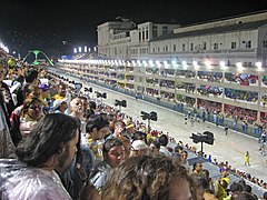 Sambòdrom Marquès de Sapucaí, a Rio.