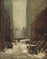 Nieve en Nueva York, de Robert Henri, 1902.