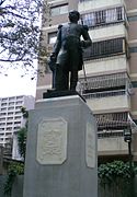 Statue of Juan Crisóstomo Falcón in Caracas.jpg