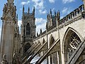 On the roof of the Minster