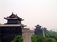 Muralles de Xi'an, China.