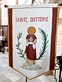 Bannière de l'église Sainte-Quitterie d'Aire-sur-l'Adour