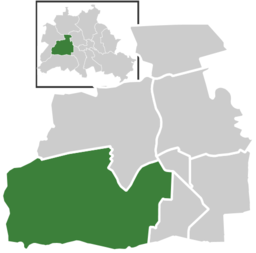 Stadsdelen Grunewald i stadsdelsområdet Charlottenburg-Wilmersdorf.