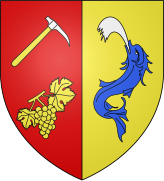 Blason ville fr Laxou (Meurthe-et-Moselle).svg