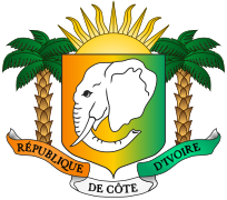 El escudo de Costa de Marfil