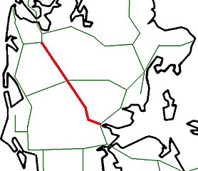 Vejle-Holstebro-banen in Red