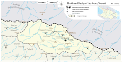 Location of Principality of Svaneti