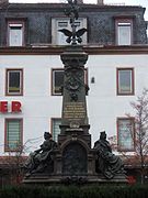 Denkmal der Ludwigs­eisenbahn in Nürnberg