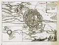 Plan der Festung Landau von 1702