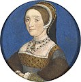 Portrait Miniature of Katherine Howard, (Buccleuch Collection)