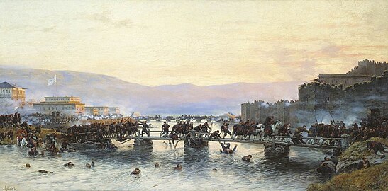 Штурм крепости Ардаган 5 мая 1877 года.