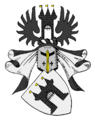 Герб роду фон дер Венге та фон дер Венге клану Ламбсдорфів