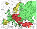 Alliances prior to WWI.