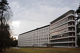 Het voormalige sanatorium van Alvar Aalto