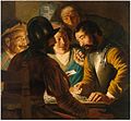 “คนเล่นไพ่” (The Cardplayers) ราว ค.ศ. 1623