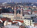 Grande synagogue de Pilsen, la seconde plus grande d'Europe.