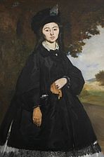 Édouard Manet, Portrait de madame Brunet, 1867.