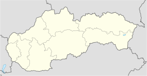 Košice na zemljovidu Slovačke