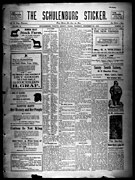 The Schulenburg Sticker (Schulenburg, Tex.), Vol. 9, No. 16, Ed. 1 Thursday, November 20, 1902 - DPLA - 66fa6b3727b646782b685df776eba548 (page 1).jpg