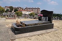 Tombe (potentielle) d'André Bertrand au cimetière Voltaire, maire de 1941 à 1944.